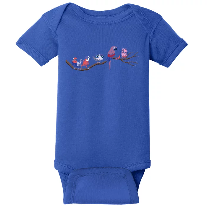 Bird Whisperer Bird Lover Ornithology Ornithologist Gift Baby Bodysuit