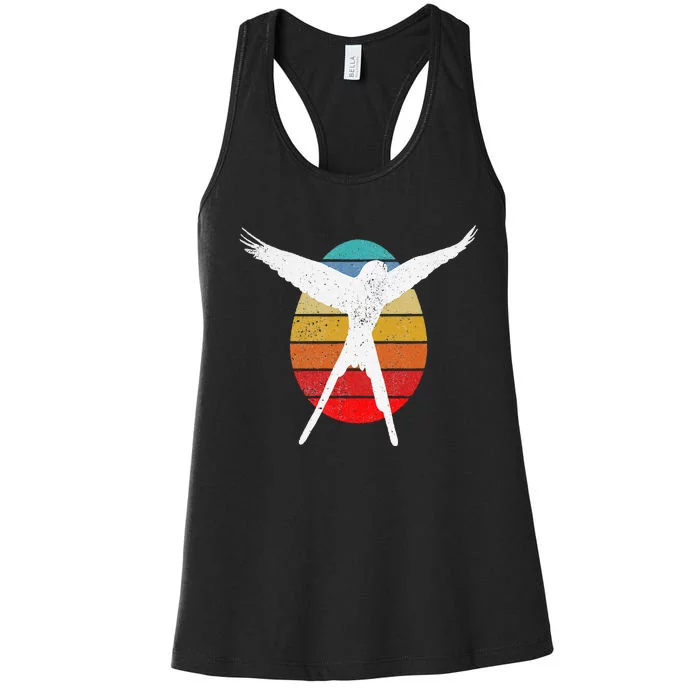 Bird Wingspan Board Game Tabletop Gaming Women's Racerback Tank