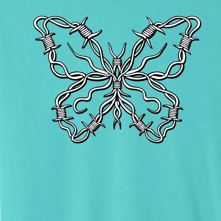 Barbed Wire Butterfly ChromaSoft Performance T-Shirt