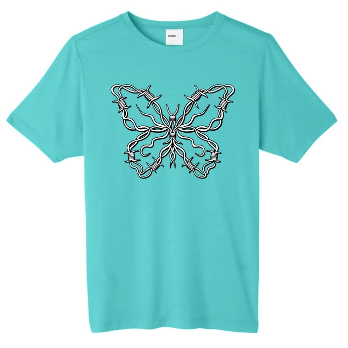 Barbed Wire Butterfly ChromaSoft Performance T-Shirt