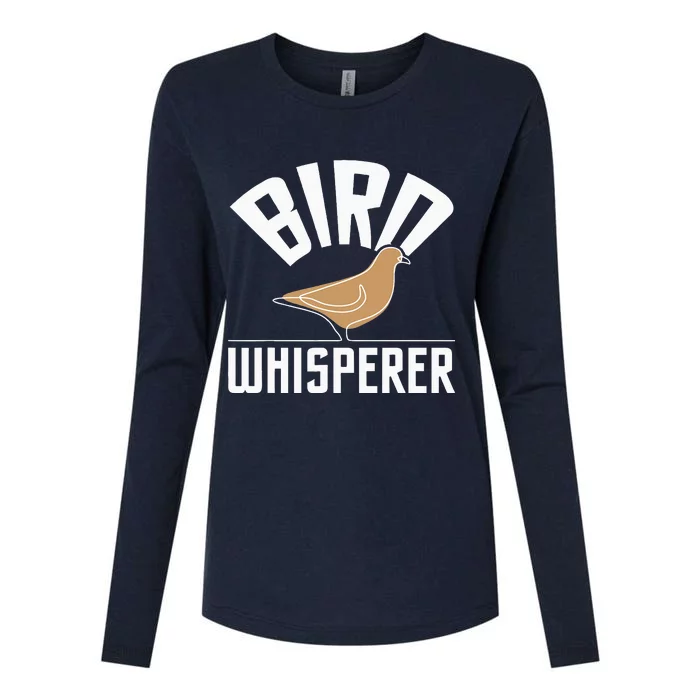 Bird Whisperer Bird Watching Birder BirdWatcher Womens Cotton Relaxed Long Sleeve T-Shirt