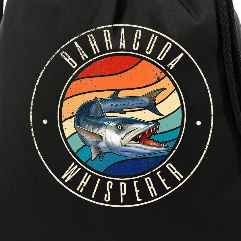 Barracuda Whisperer Drawstring Bag