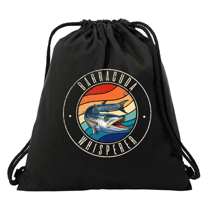 Barracuda Whisperer Drawstring Bag