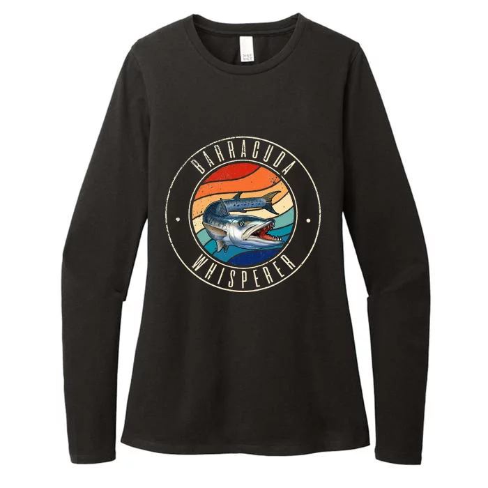 Barracuda Whisperer Womens CVC Long Sleeve Shirt