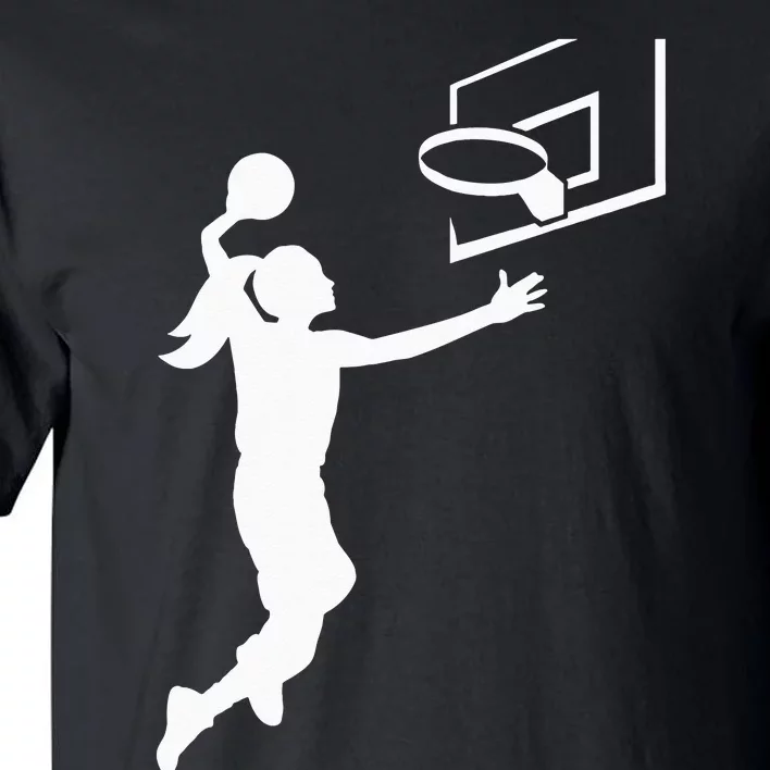 Basketball Woman BBall Tall T-Shirt