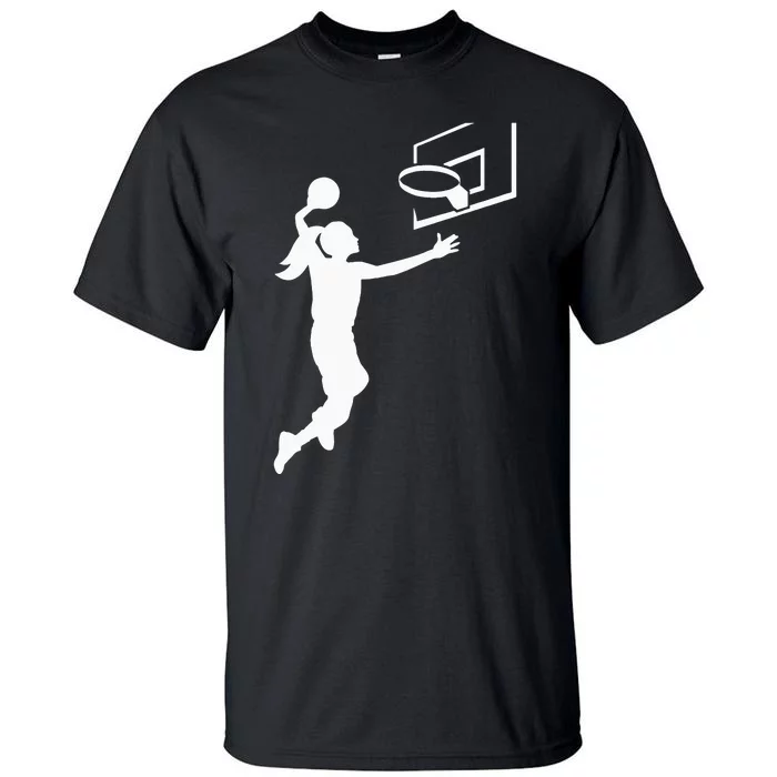 Basketball Woman BBall Tall T-Shirt