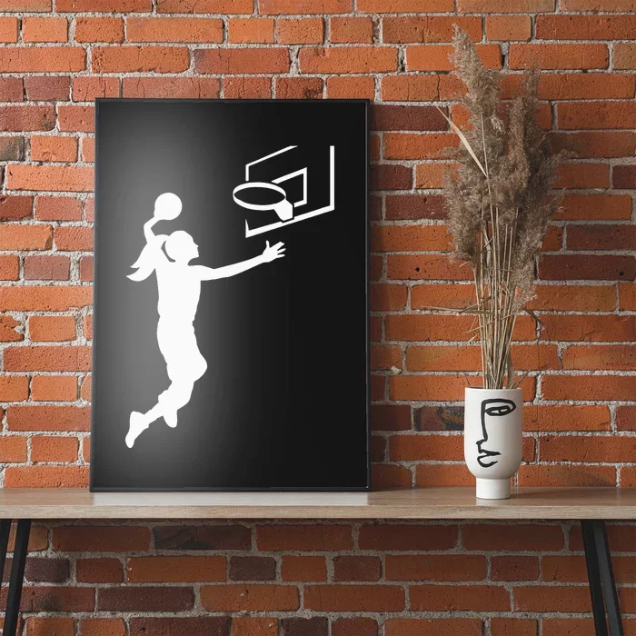 Basketball Woman BBall Poster