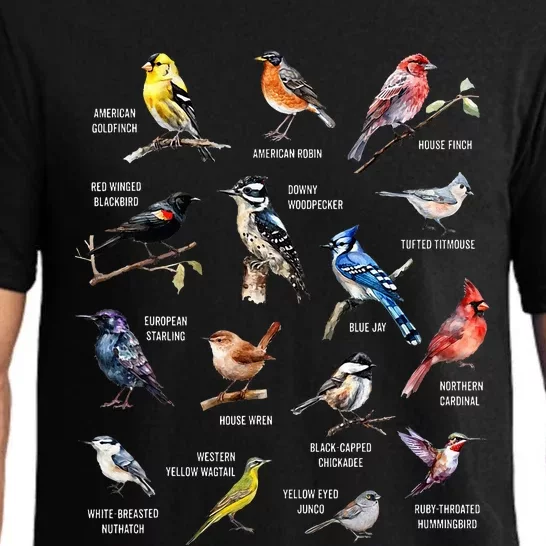 Bird Watching Bird Watcher Bird Lover Birder Birding Nerd Pajama Set