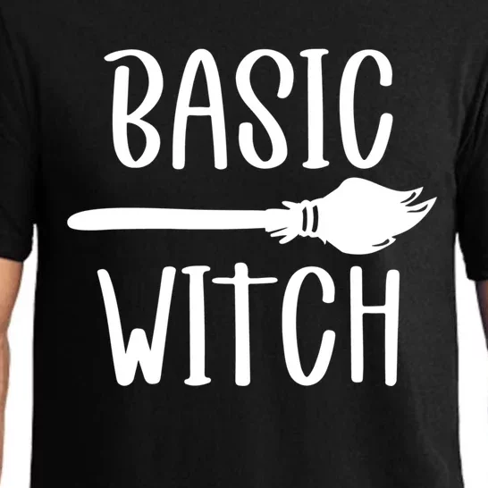 Basic Witch Broomstick Cool Gift Pajama Set