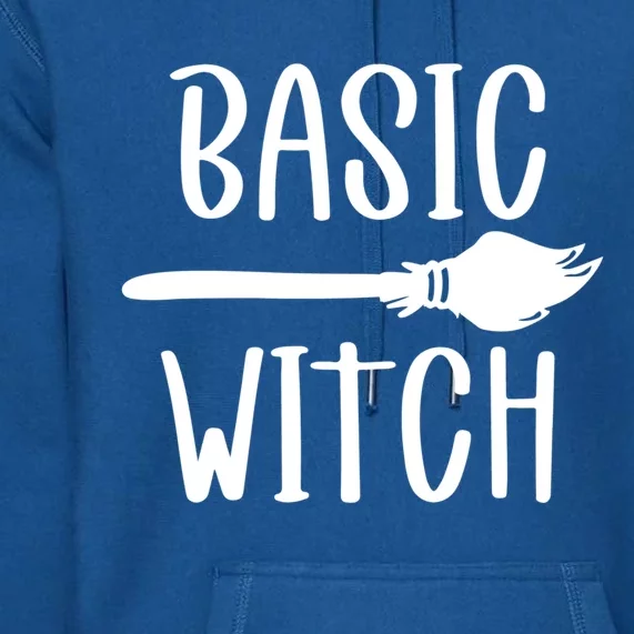 Basic Witch Broomstick Cool Gift Premium Hoodie