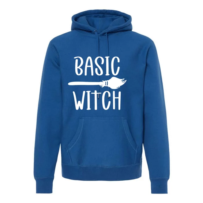 Basic Witch Broomstick Cool Gift Premium Hoodie