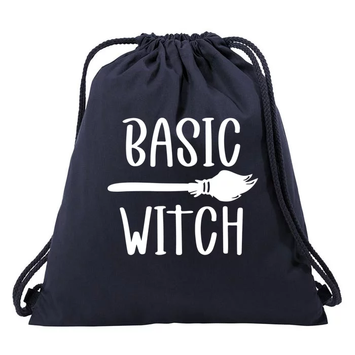 Basic Witch Broomstick Cool Gift Drawstring Bag