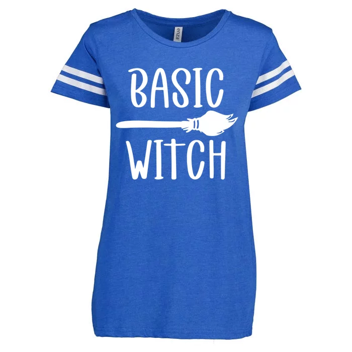 Basic Witch Broomstick Cool Gift Enza Ladies Jersey Football T-Shirt