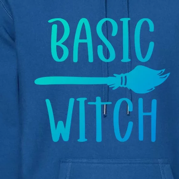 Basic Witch Broomstick Cool Gift Premium Hoodie