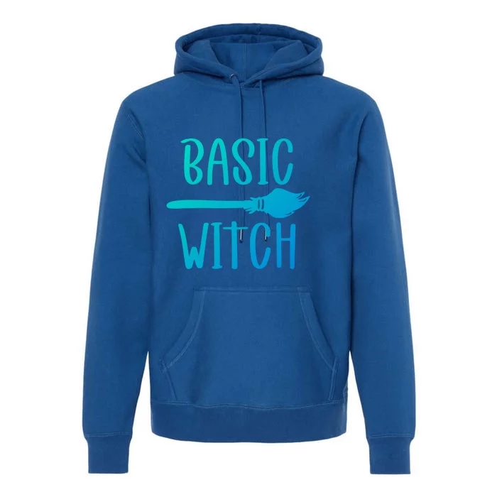 Basic Witch Broomstick Cool Gift Premium Hoodie