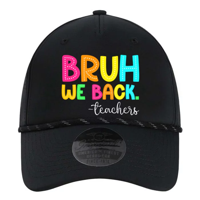 Bruh We Back Teachers Happy First Day Of School Students Performance The Dyno Cap