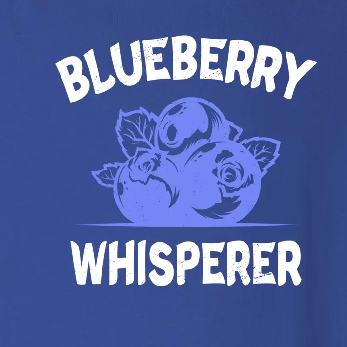 Blueberry Whisperer Blueberry Fruit Funny Blueberry Lover Cute Gift Toddler Long Sleeve Shirt