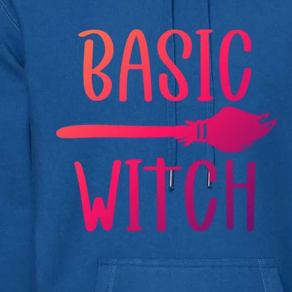 Basic Witch Broomstick Cool Gift Premium Hoodie