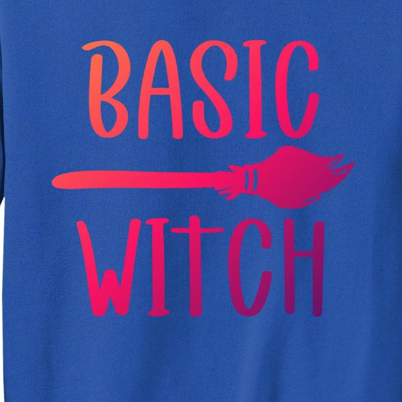 Basic Witch Broomstick Cool Gift Tall Sweatshirt