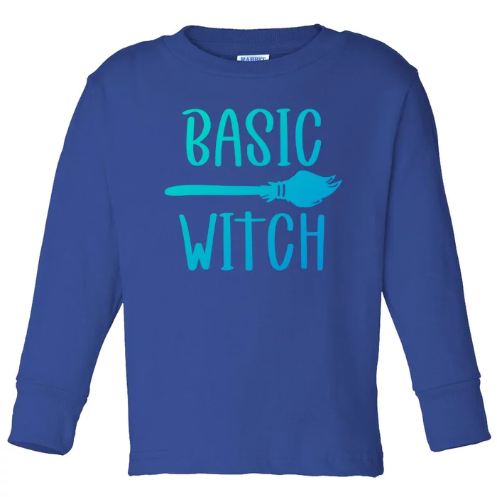 Basic Witch Broomstick Gift Toddler Long Sleeve Shirt