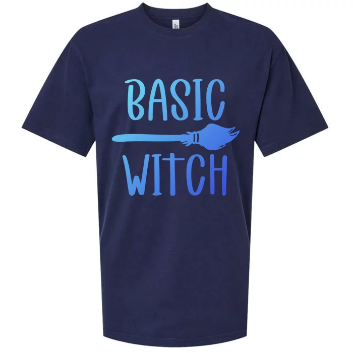 Basic Witch Broomstick Gift Sueded Cloud Jersey T-Shirt