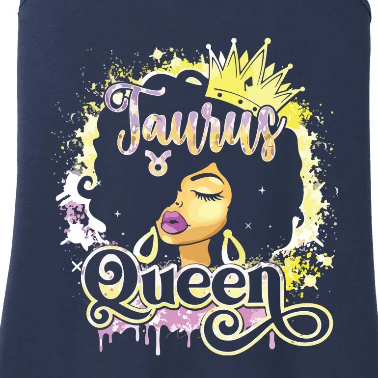 Black Women Birthday Melanin Girl Taurus Queen Ladies Essential Tank