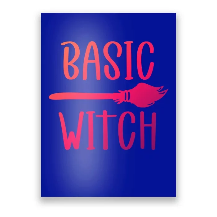 Basic Witch Broomstick Gift Poster