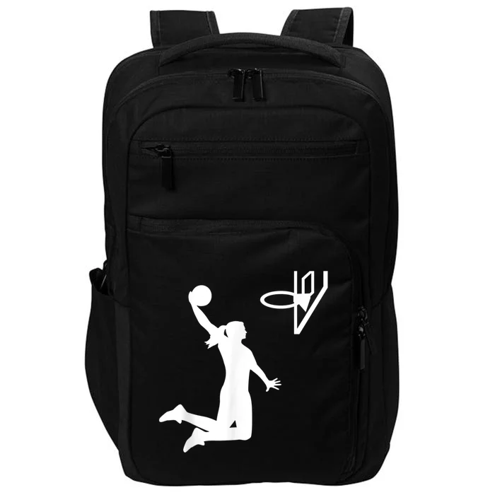 Basketball Woman Impact Tech Backpack