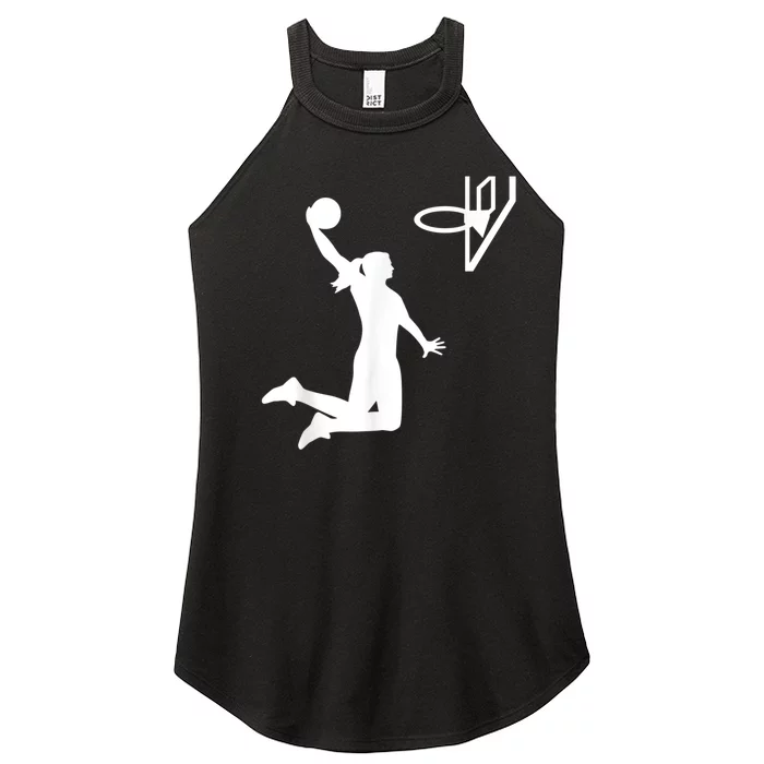 Basketball Woman Women’s Perfect Tri Rocker Tank