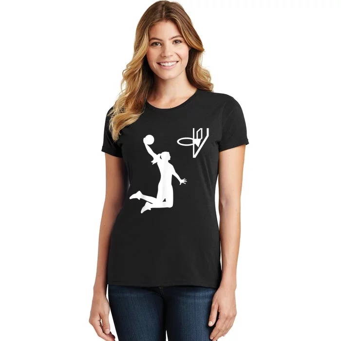 Basketball Woman Women's T-Shirt