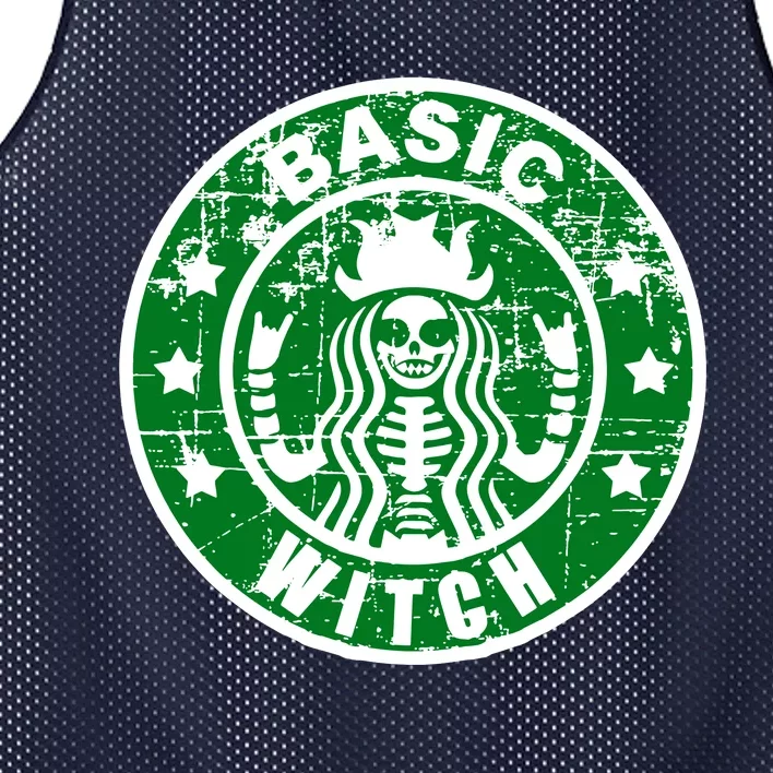 Basic Witch Mesh Reversible Basketball Jersey Tank