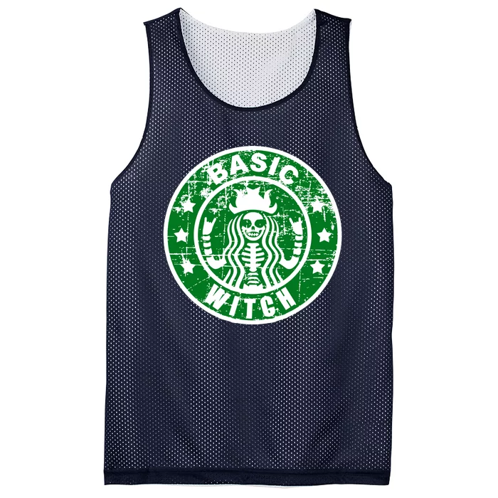 Basic Witch Mesh Reversible Basketball Jersey Tank