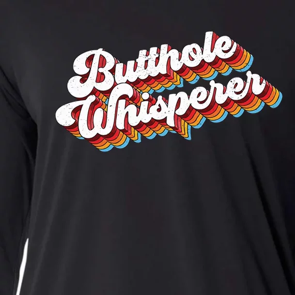 Butthole Whisperer Cooling Performance Long Sleeve Crew