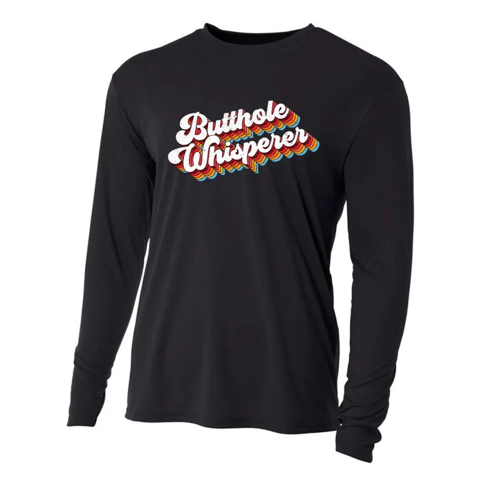 Butthole Whisperer Cooling Performance Long Sleeve Crew