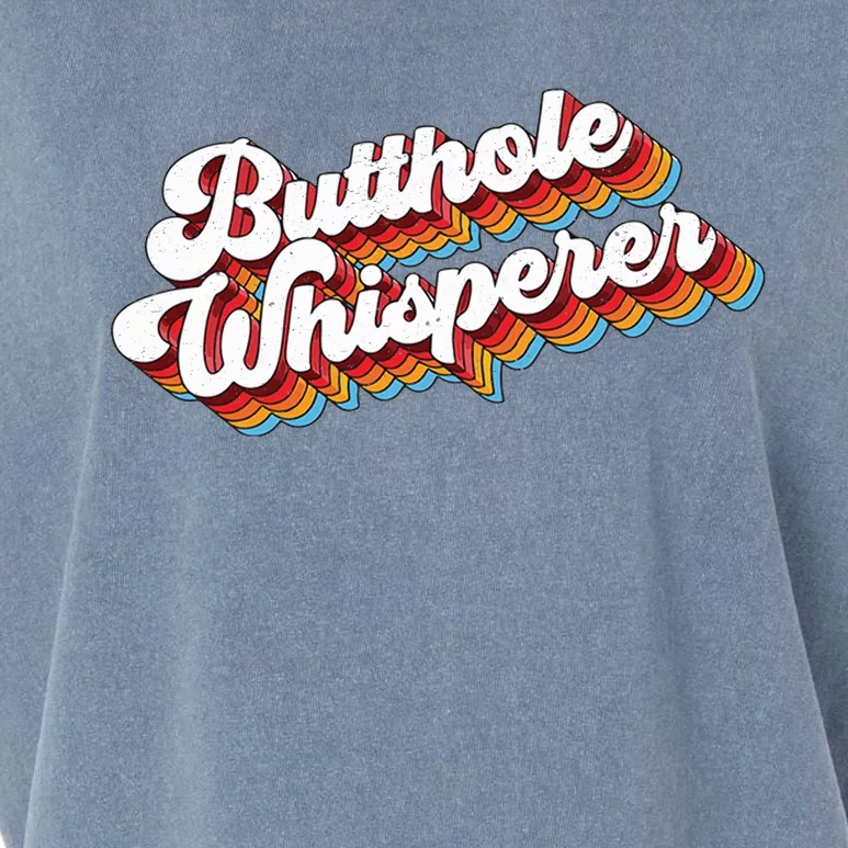 Butthole Whisperer Garment-Dyed Women's Muscle Tee