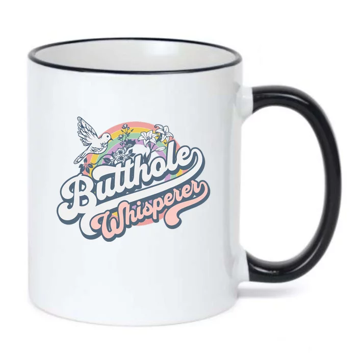 Butthole Whisperer Black Color Changing Mug