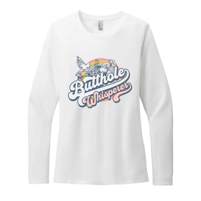 Butthole Whisperer Womens CVC Long Sleeve Shirt