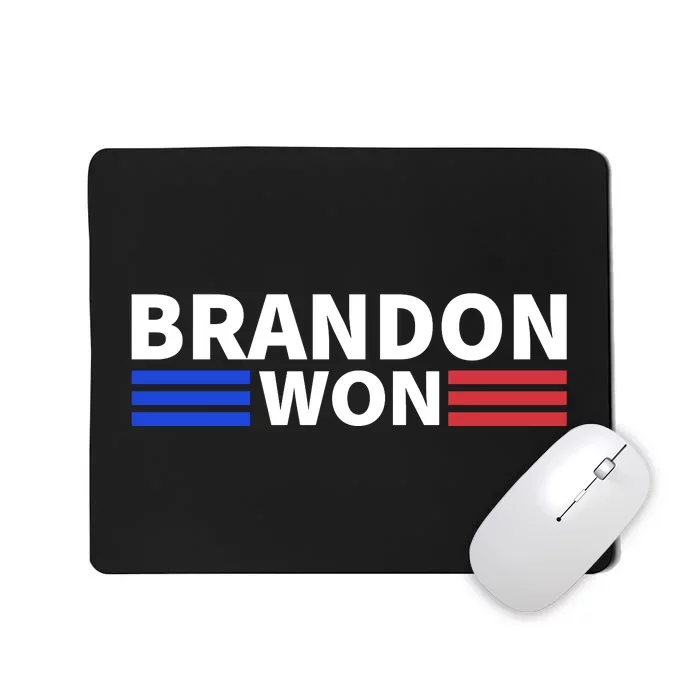 Brandon Won Mousepad