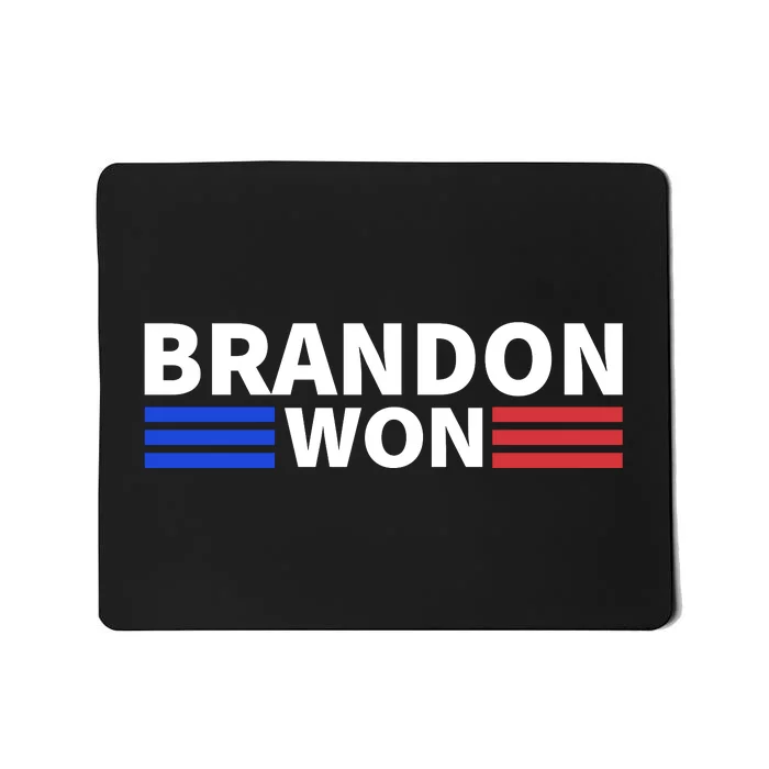 Brandon Won Mousepad