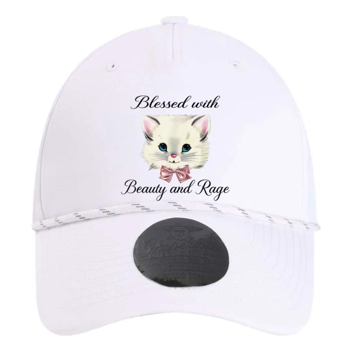 Blessed With Beauty And Rage Cute Lovely Cat Performance The Dyno Cap