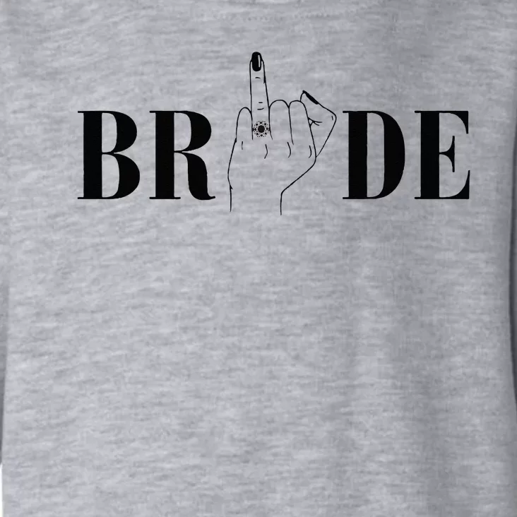 Bride Wedding Bridesmaid Squad Bachelorette Party Matching Toddler Hoodie