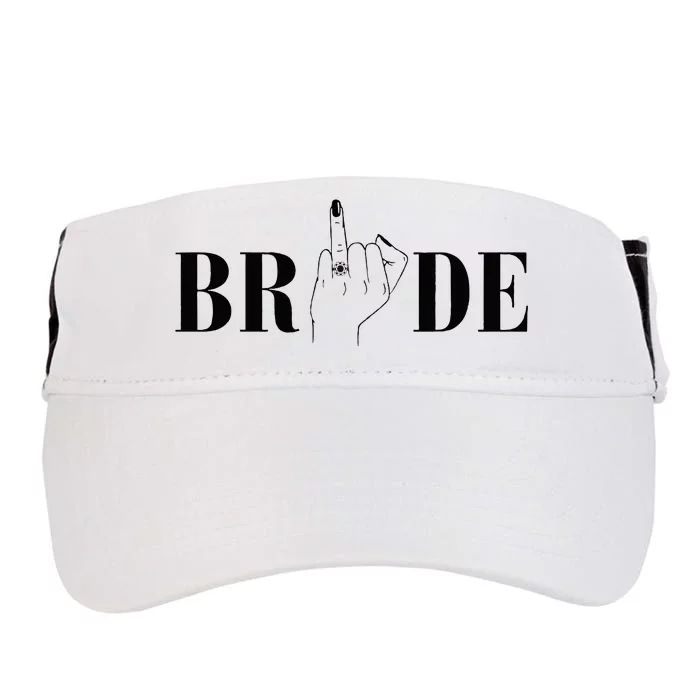 Bride Wedding Bridesmaid Squad Bachelorette Party Matching Adult Drive Performance Visor