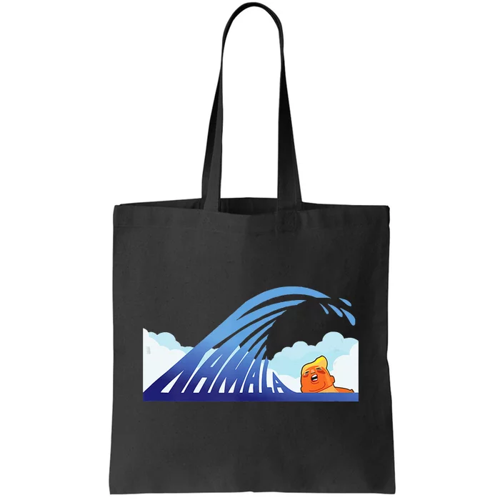 Blue Wave Tote Bag