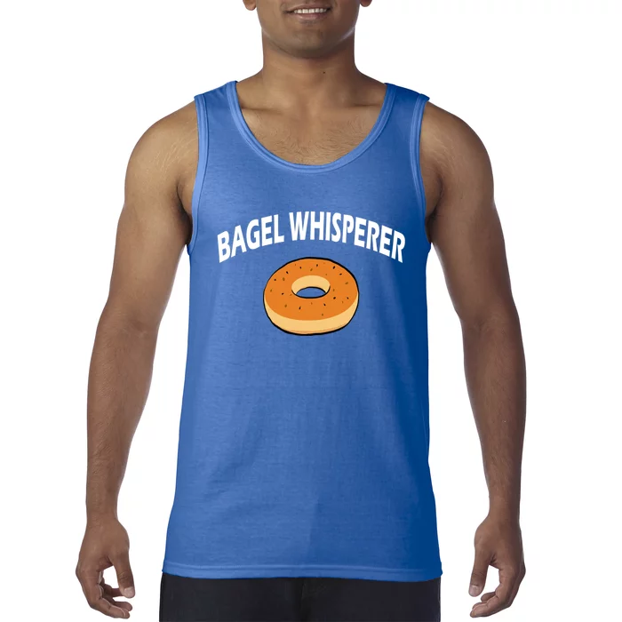 Bagels Whisperer Bagels Lovers Funny Baking Bakery Cute Gift Tank Top