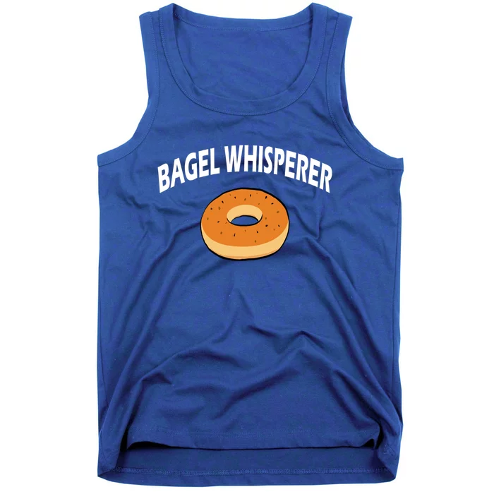 Bagels Whisperer Bagels Lovers Funny Baking Bakery Cute Gift Tank Top