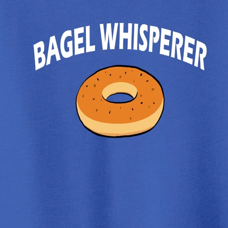 Bagels Whisperer Bagels Lovers Funny Baking Bakery Cute Gift Toddler T-Shirt