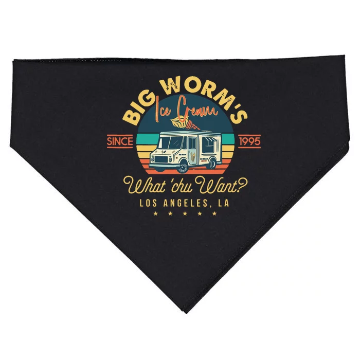 Big Worms USA-Made Doggie Bandana