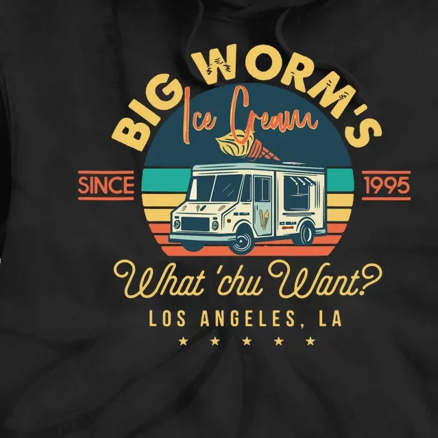 Big Worms Tie Dye Hoodie