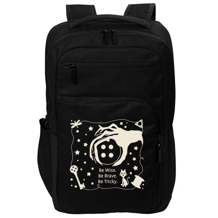 Be Wise Be Brave Be Tricky Halloween Magic Spell Impact Tech Backpack