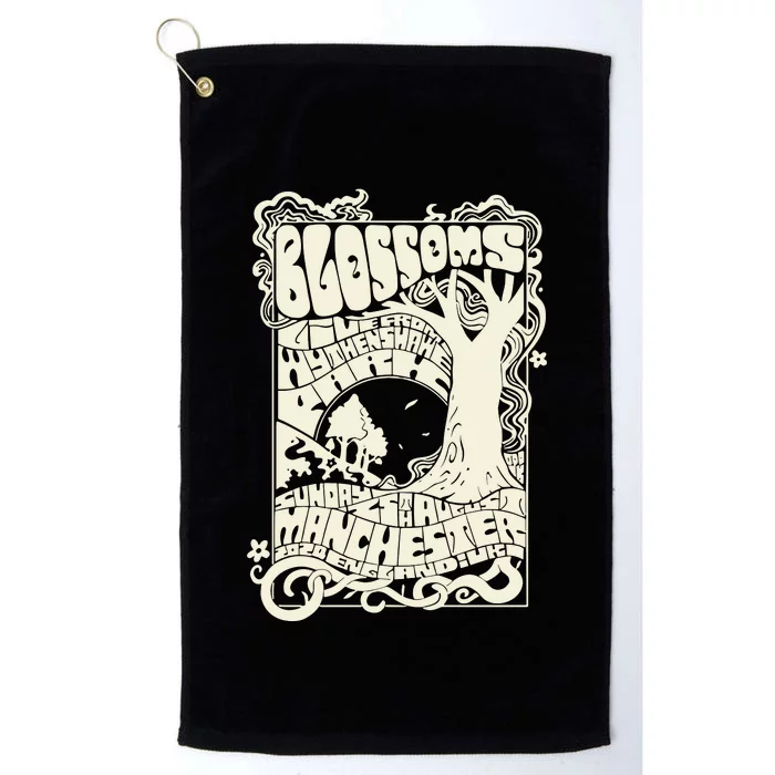 Blossoms Wythenshawe Black Concert August 2024 Platinum Collection Golf Towel